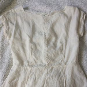 Rag and Bone New York White Blouse